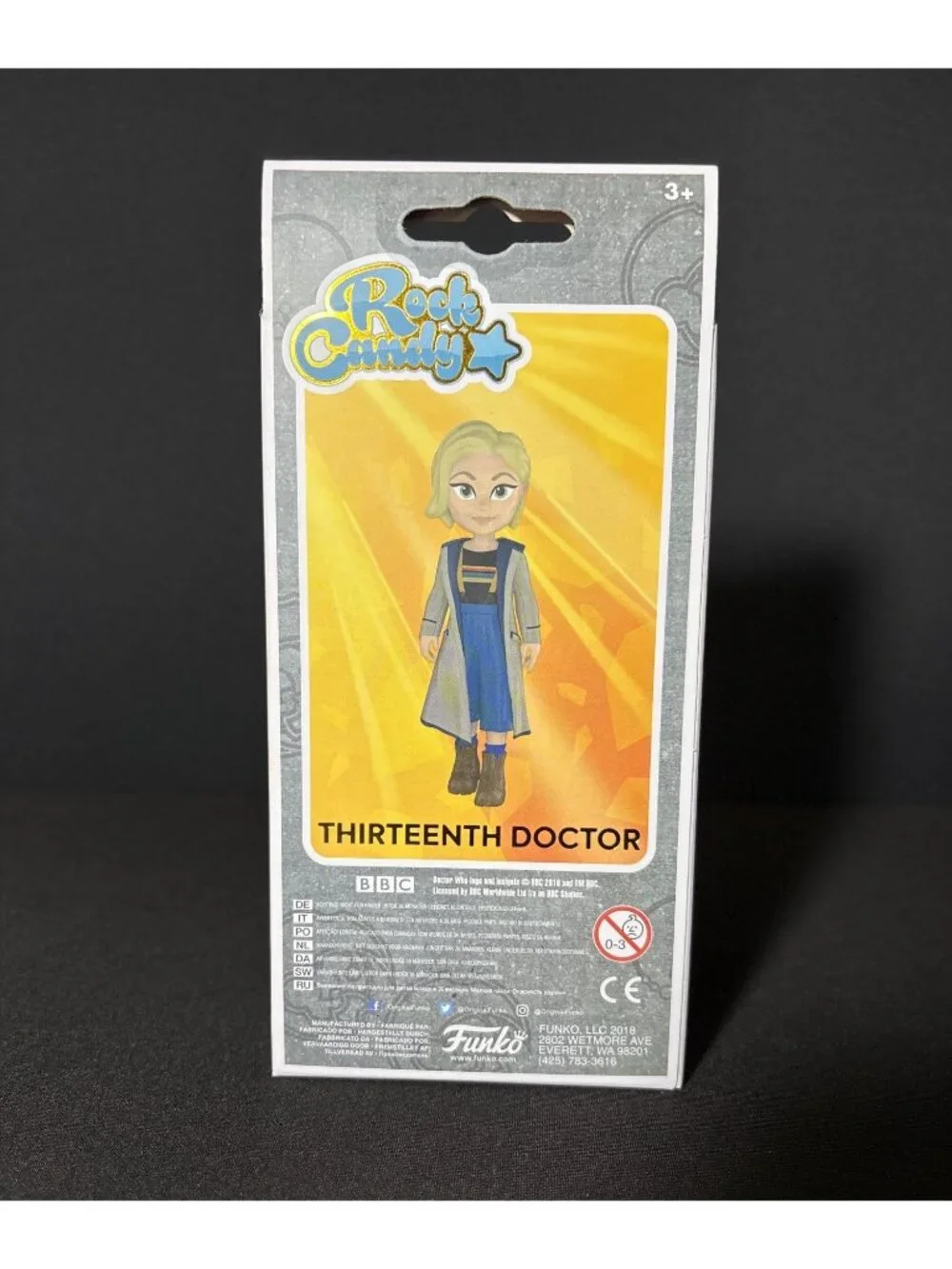 FUNKO Rock Candy Doctor Who Thirteenth Doctor Rock Candy BBC Collectible Figure - Picture 2 of 4
